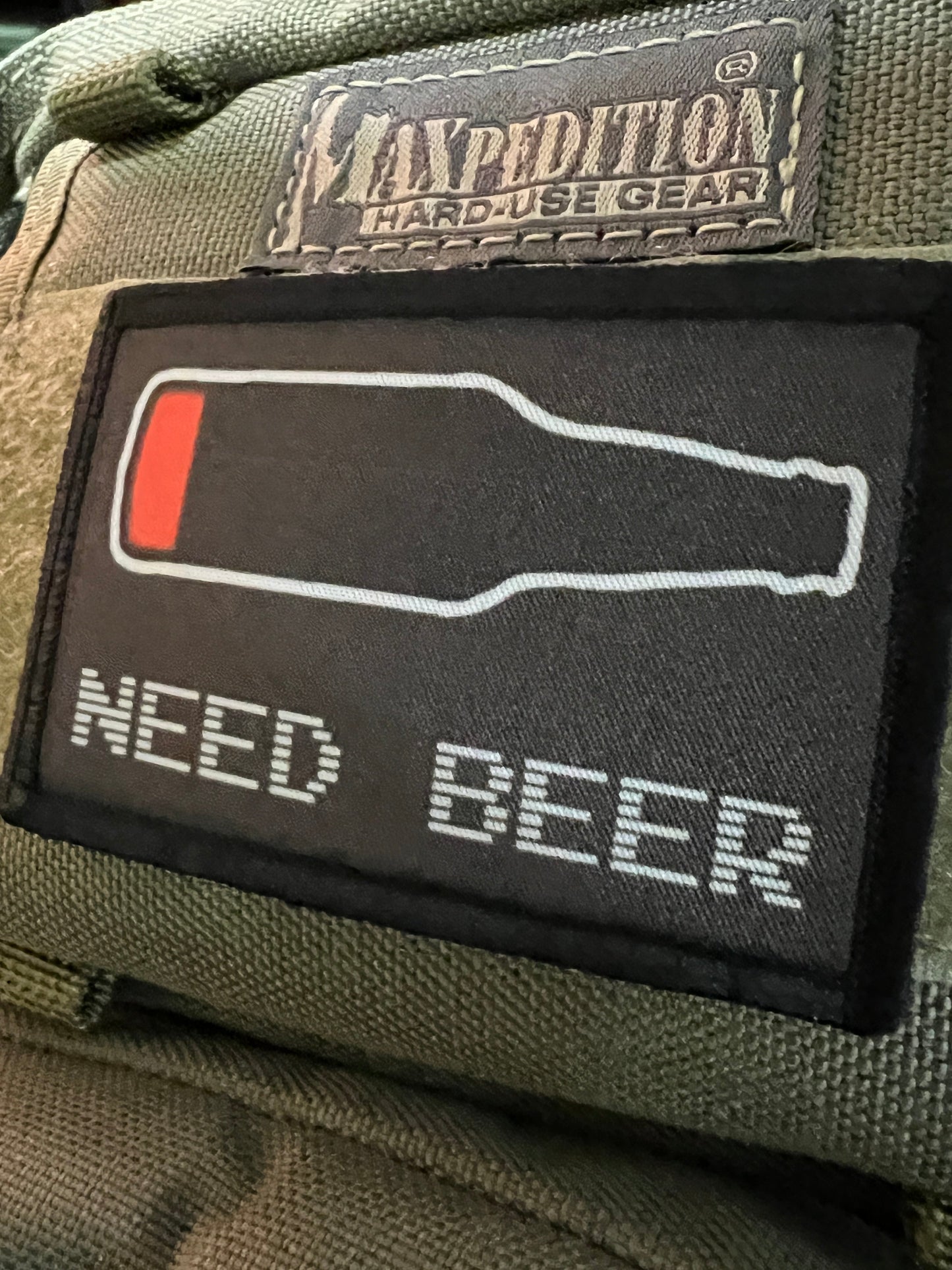 Need Beer Morale Patch Morale Patches Redheaded T Shirts
