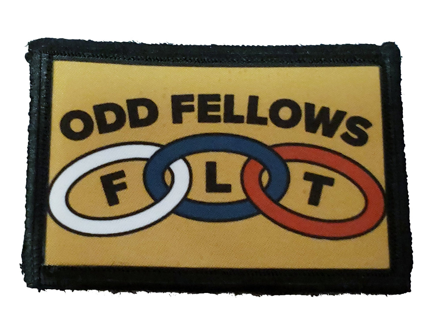 Odd Fellows FLT Morale Patch Morale Patches Redheaded T Shirts