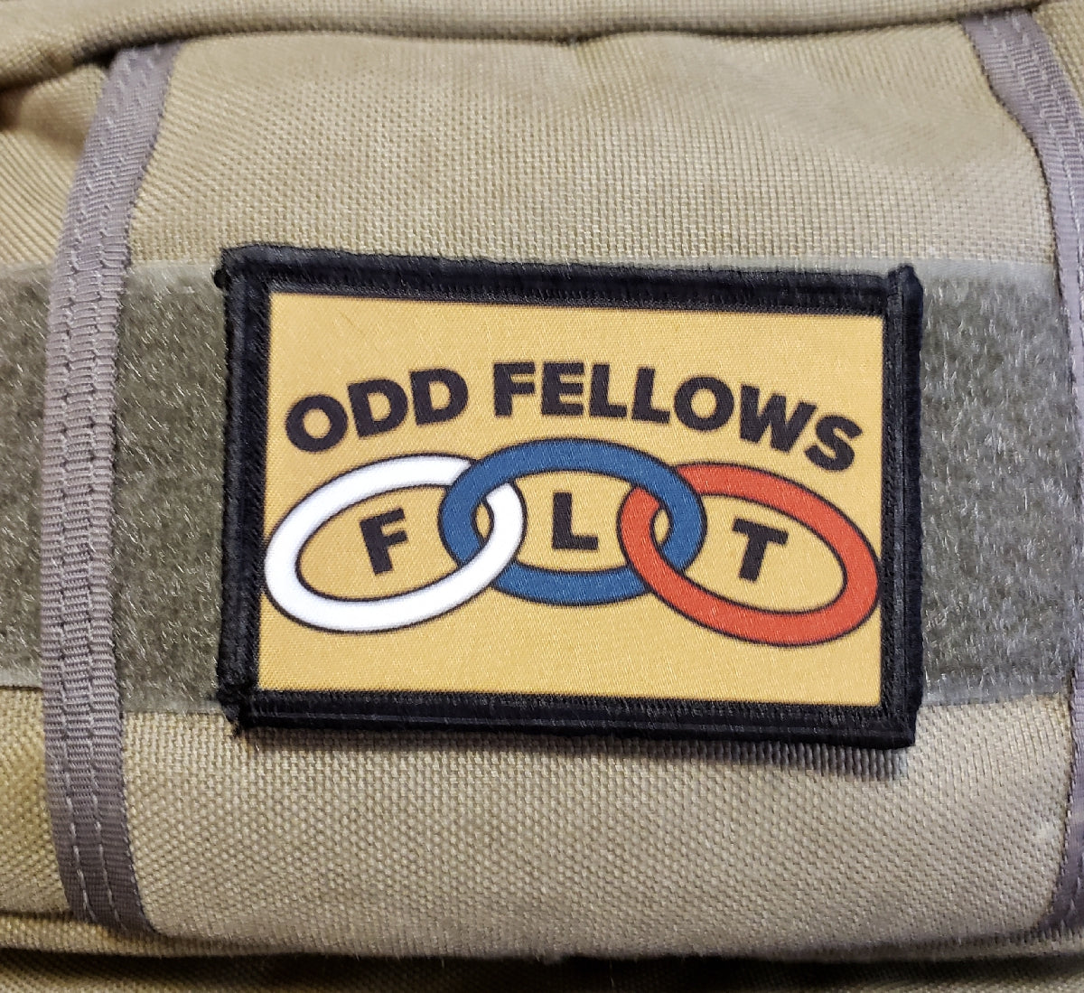 Odd Fellows FLT Morale Patch Morale Patches Redheaded T Shirts