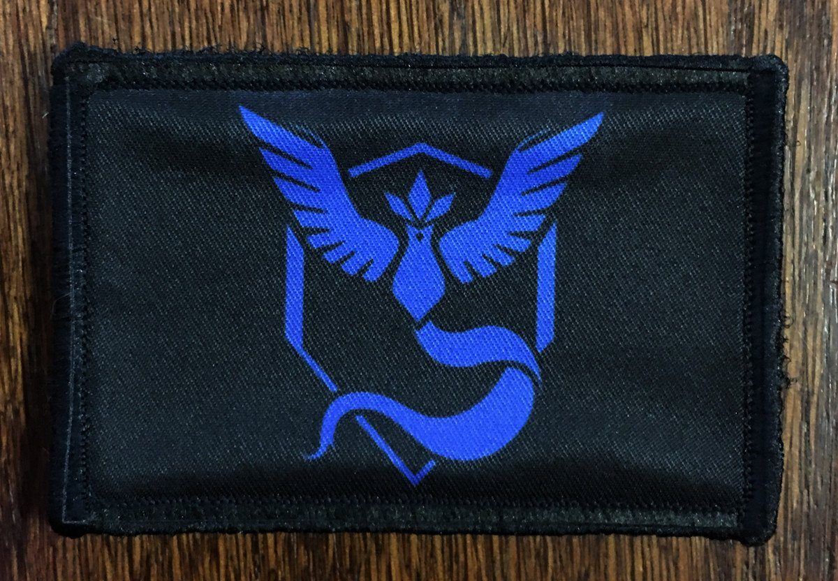 Pokemon Team Mystic Morale Patch Morale Patches Redheaded T Shirts