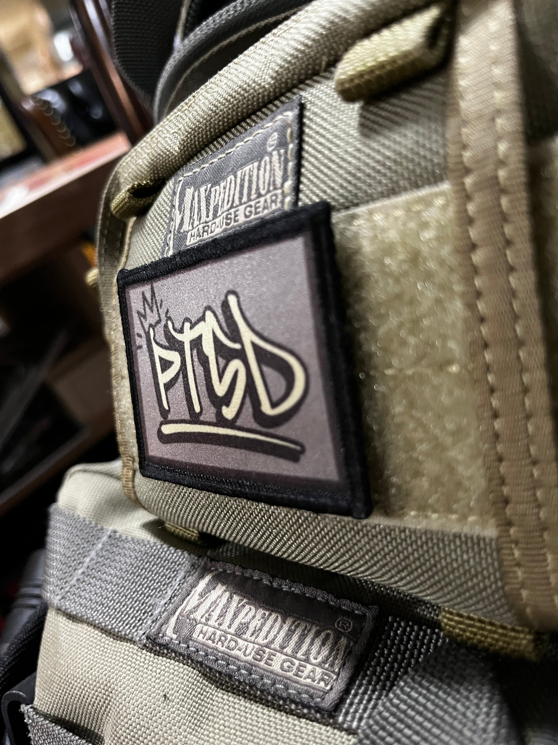 PTSD Morale Patch Morale Patches Redheaded T Shirts