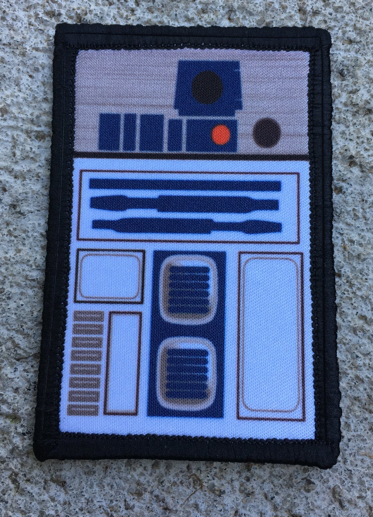 R2D2 2x3" Morale Patch Morale Patches Redheaded T Shirts