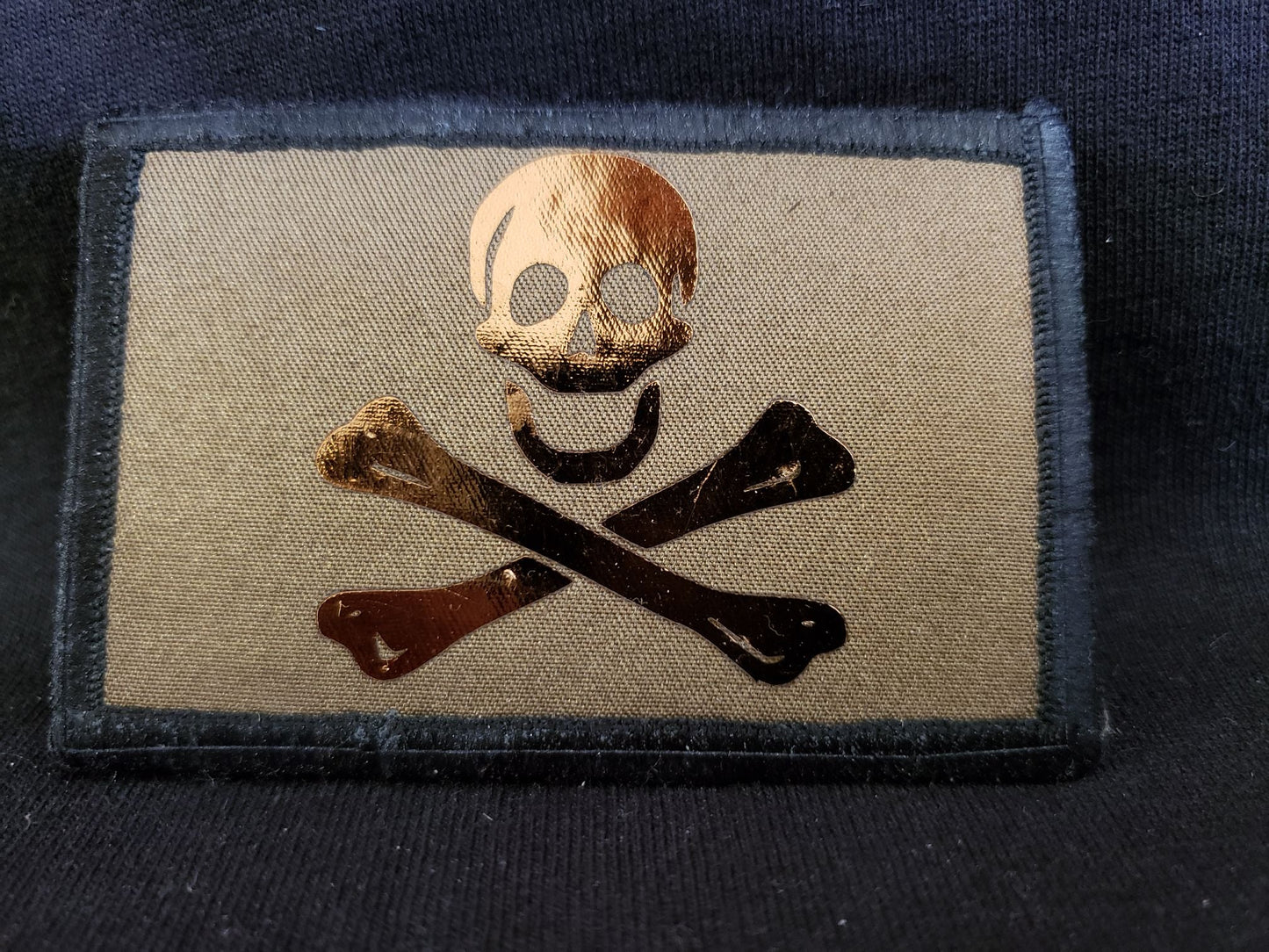 REFLECTIVE Pirate Flag Morale Patch Morale Patches Redheaded T Shirts