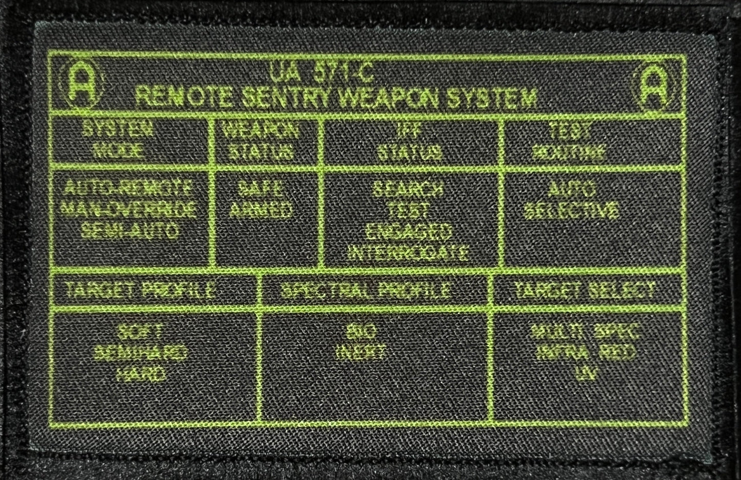 Remote Sentry Weapon System Aliens Movie Morale Patch Morale Patches Redheaded T Shirts