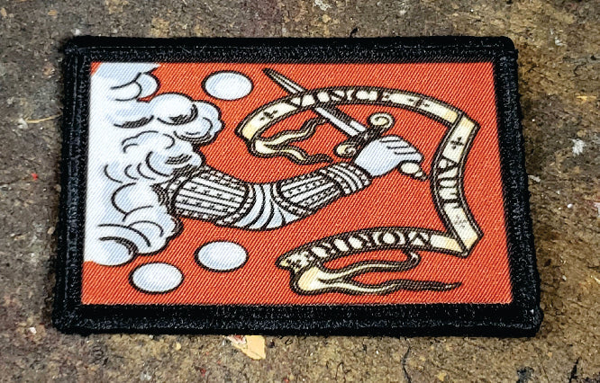 Revolutionary War Bedford Minutemen flag Morale Patch Morale Patches Redheaded T Shirts