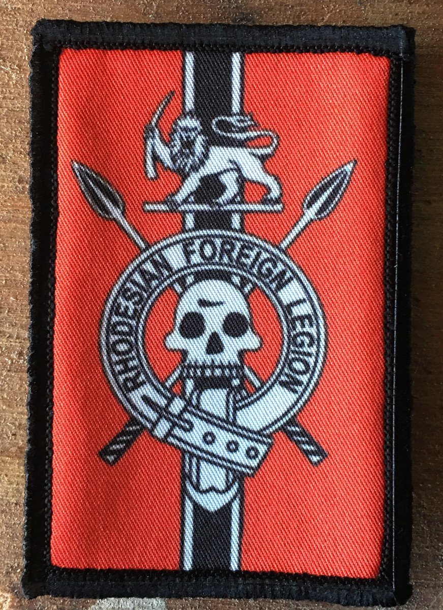 Rhodesian Foreign Legion Morale Patch Morale Patches Redheaded T Shirts