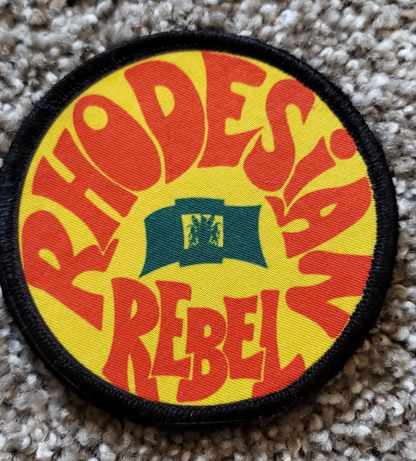 Rhodesian Rebel Velcro Morale Patch Morale Patches Redheaded T Shirts