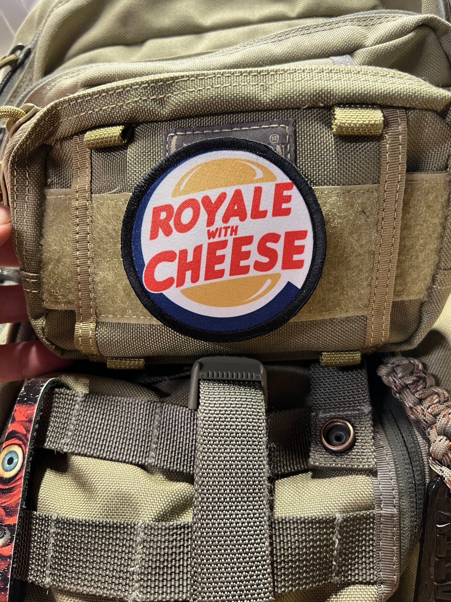 Royale With Cheese Morale Patch Morale Patches Redheaded T Shirts