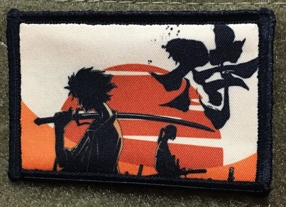 Samurai Champloo Morale Patch Morale Patches Redheaded T Shirts 