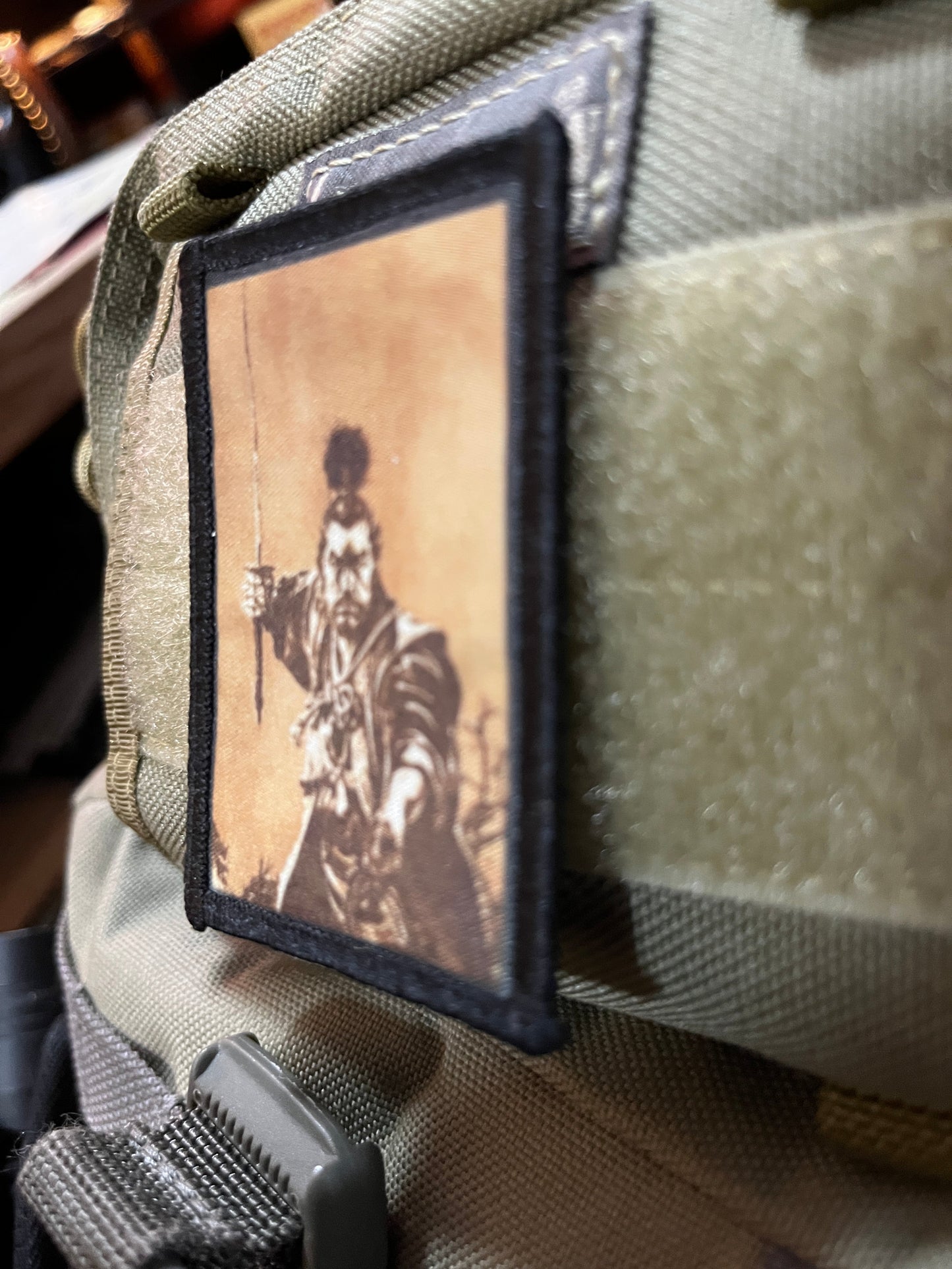 Samurai Warrior Morale Patch Morale Patches Redheaded T Shirts