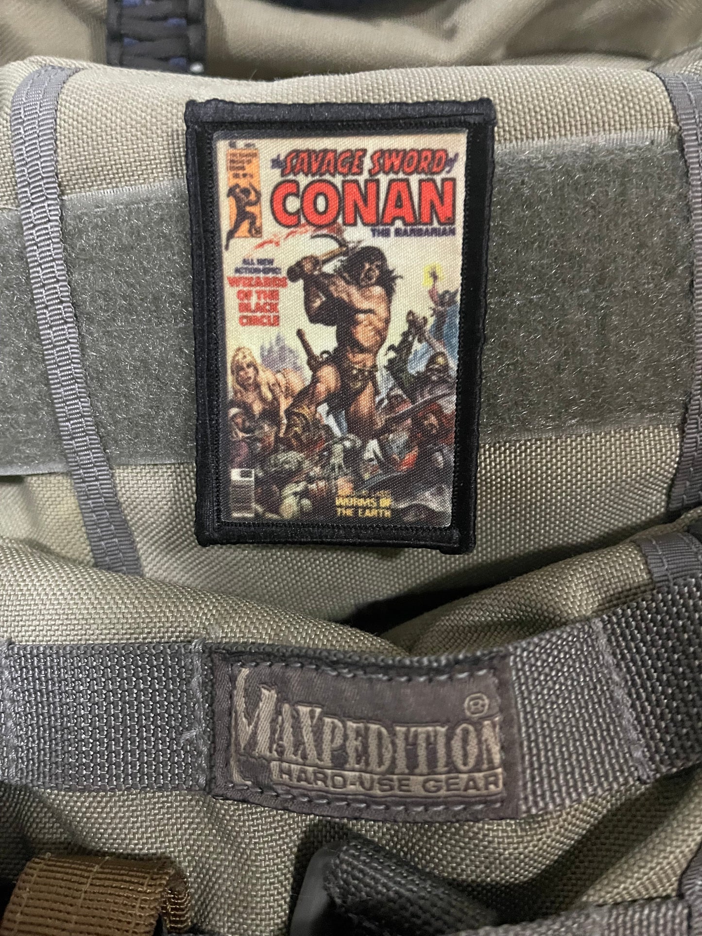 Savage sword of Conan Custom Velcro morale patch