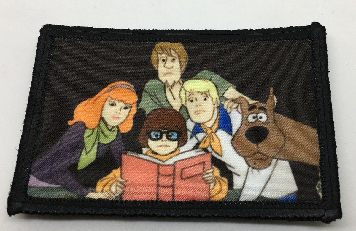 Scooby Doo Library Morale Patch