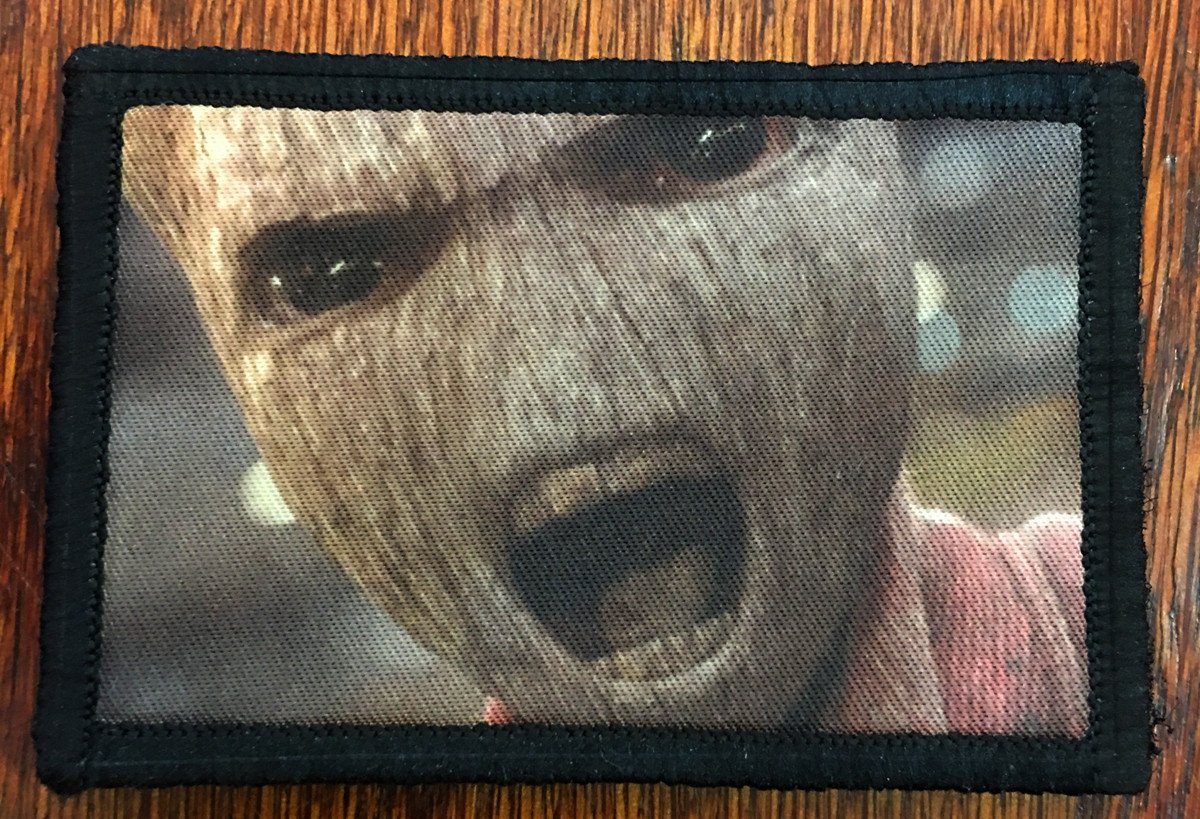 Screaming Baby Groot Guardians of the Galaxy Morale Patch Morale Patches Redheaded T Shirts