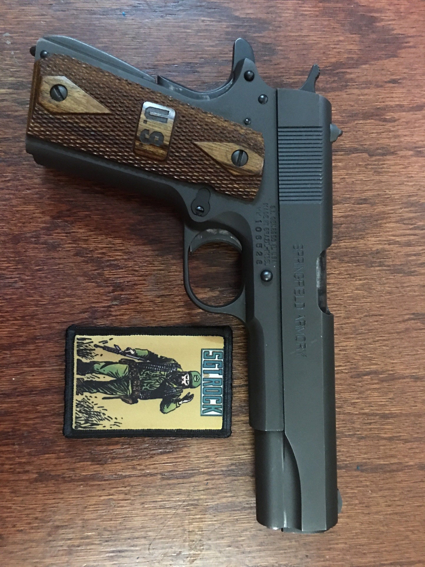 Sgt Rock Morale Patch Morale Patches Redheaded T Shirts