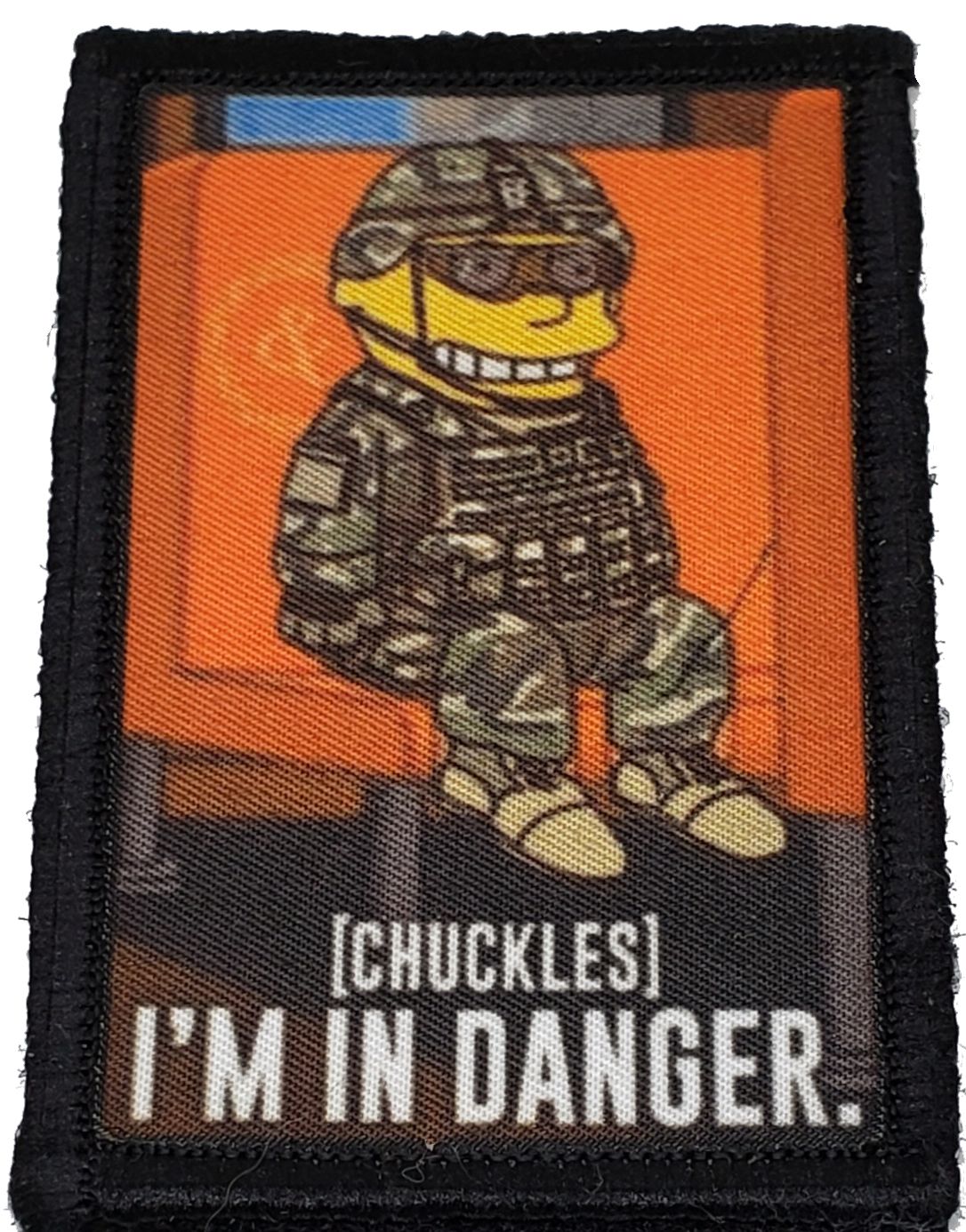 Simpsons Ralph Wiggum I'm in Danger Velcro Morale Patch