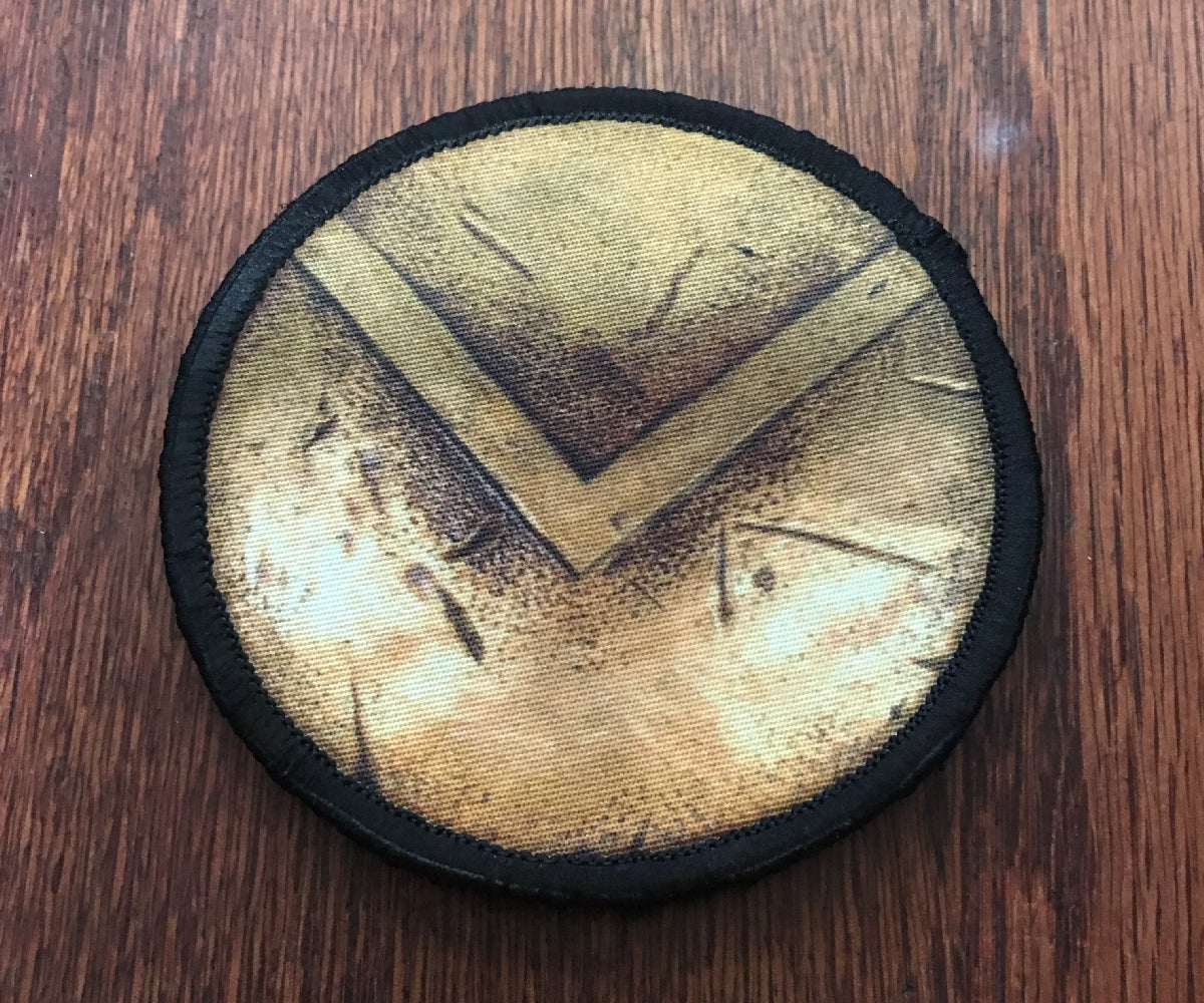 Spartan Shield 3" Round Morale Patch Morale Patches Redheaded T Shirts