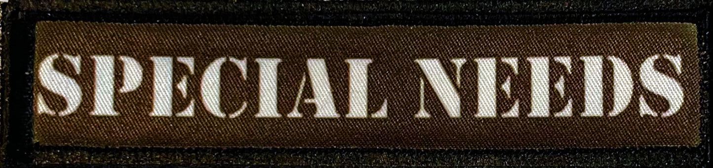 Special Needs Morale Patch Morale Patches Redheaded T Shirts