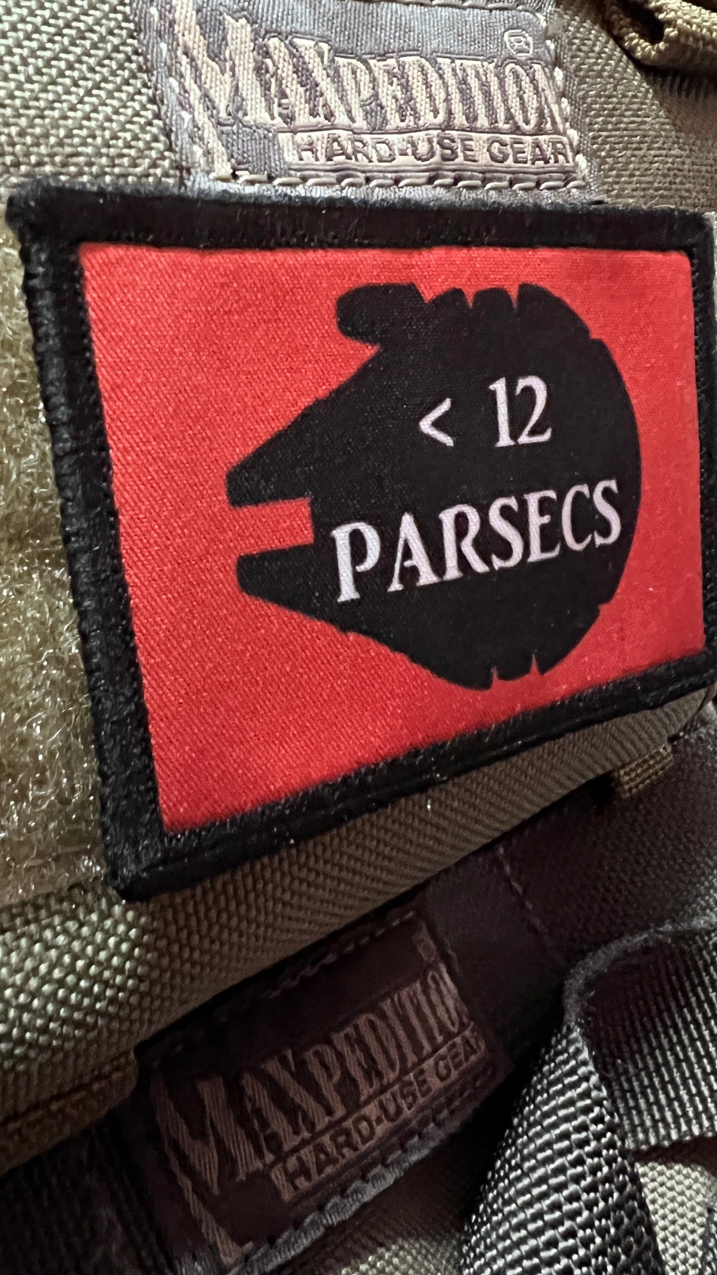 Star Wars 12 Parsecs Morale Patch Morale Patches Redheaded T Shirts