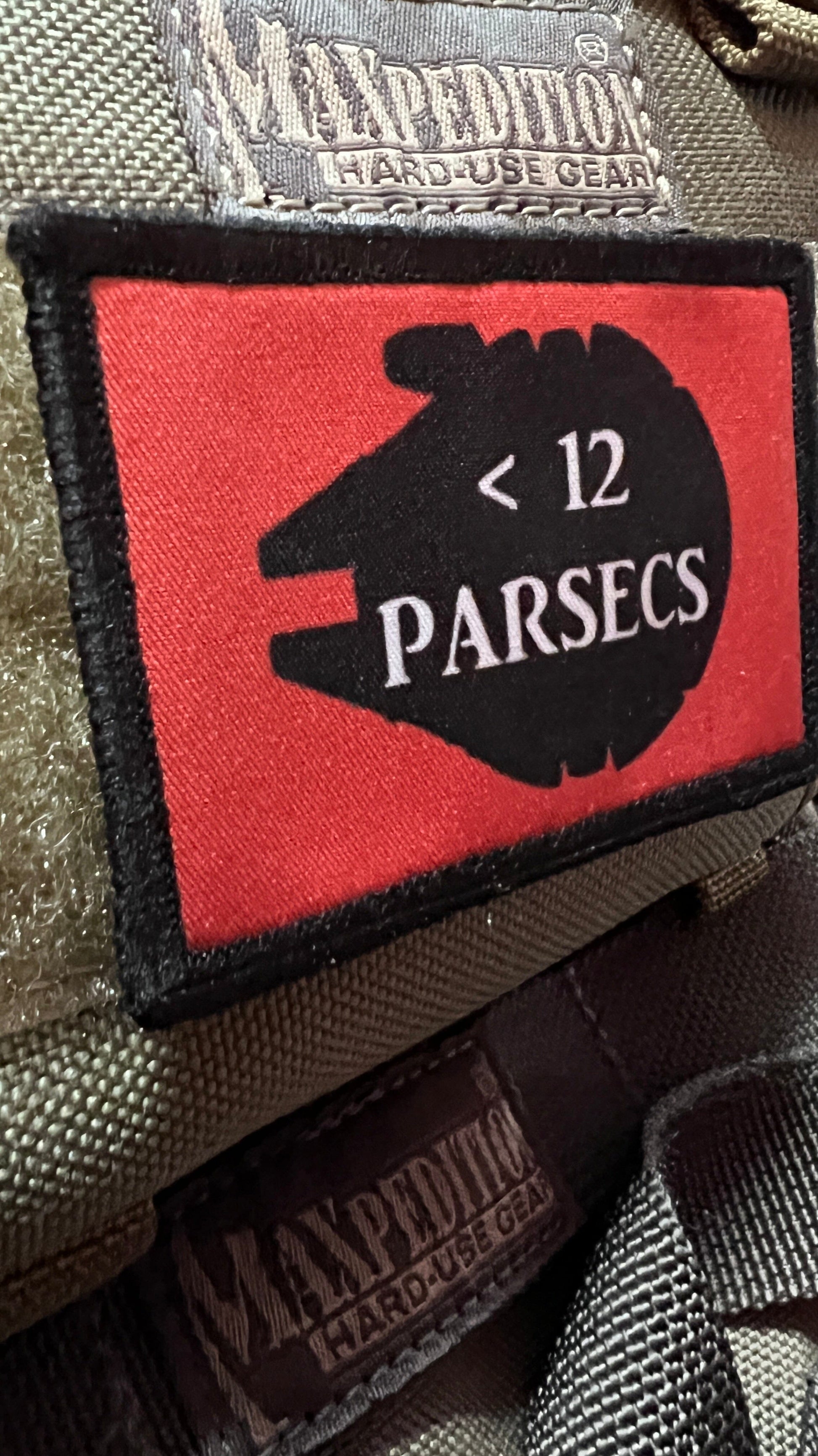 Star Wars 12 Parsecs Morale Patch Morale Patches Redheaded T Shirts