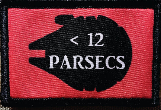 Star Wars 12 Parsecs Morale Patch Morale Patches Redheaded T Shirts