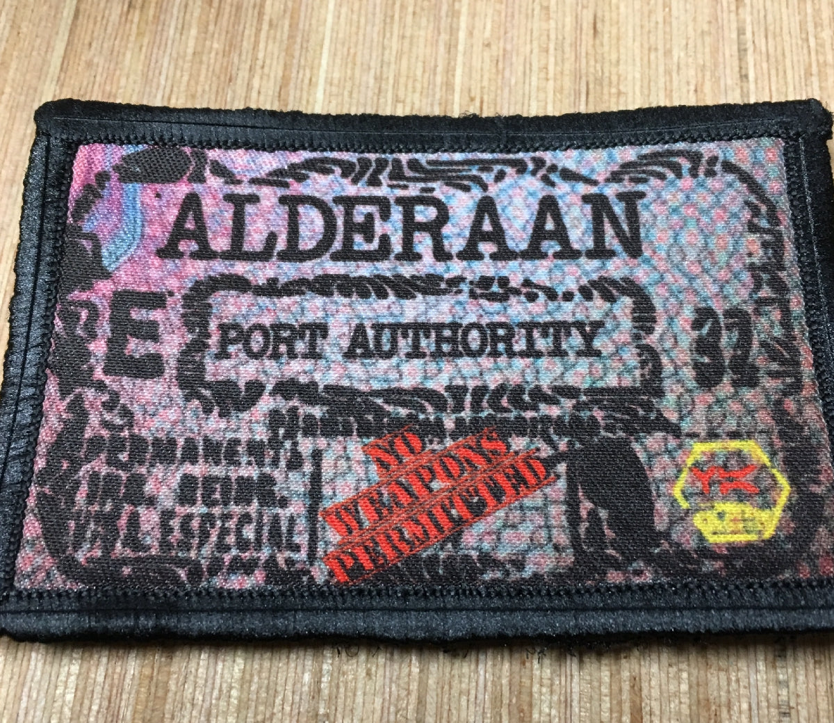 Star Wars Alderaan velcro Morale Patch