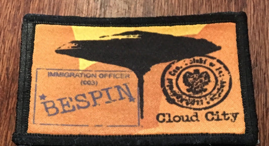 Star Wars Bespin Passport Stamp Morale Patch Morale Patches Redheaded T Shirts