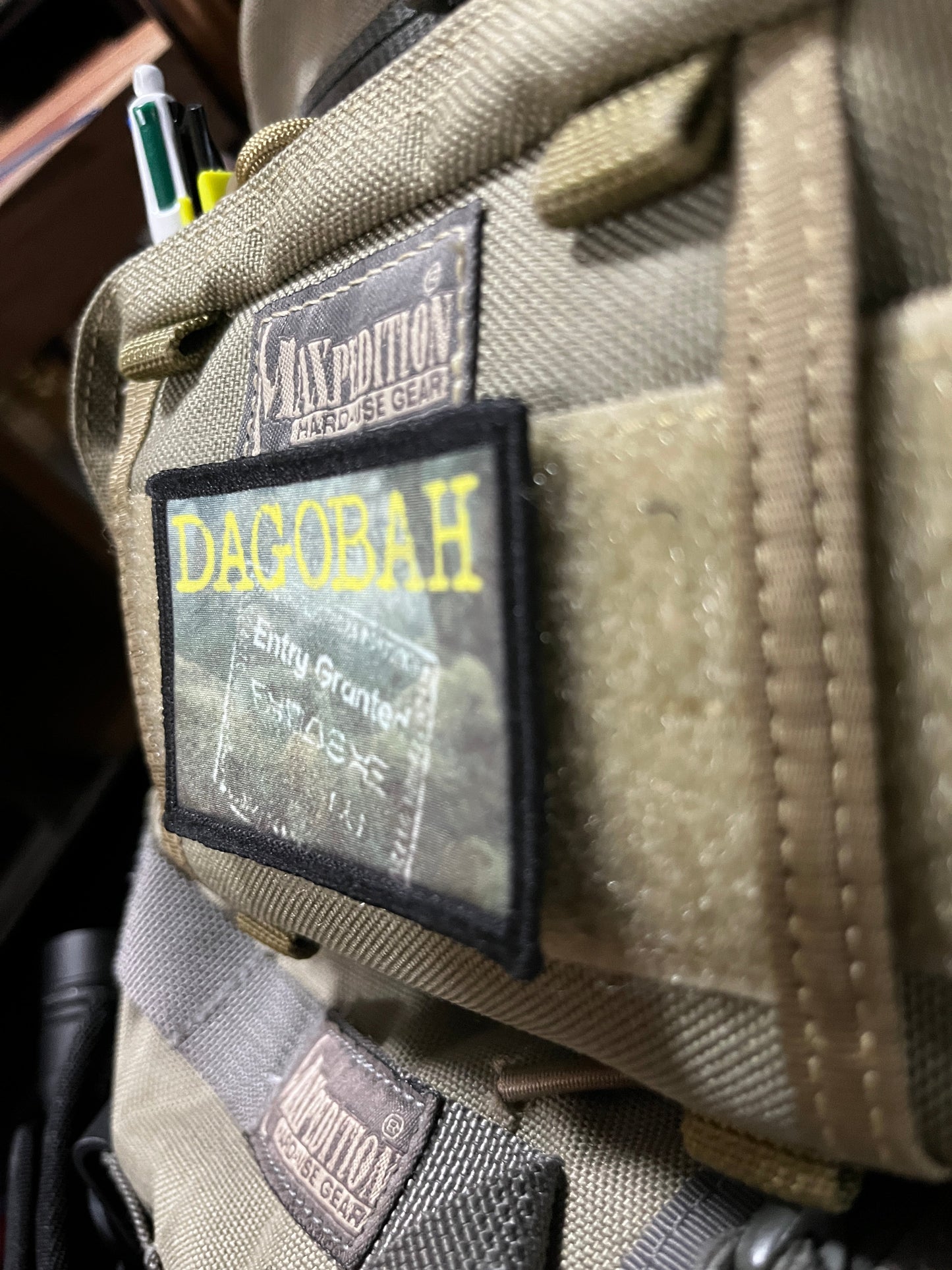 Star Wars Dagobah Passport Stamp Morale Patch Morale Patches Redheaded T Shirts