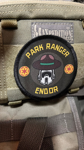 Park Ranger Endor Funny Morale Patch Tactical Military USA