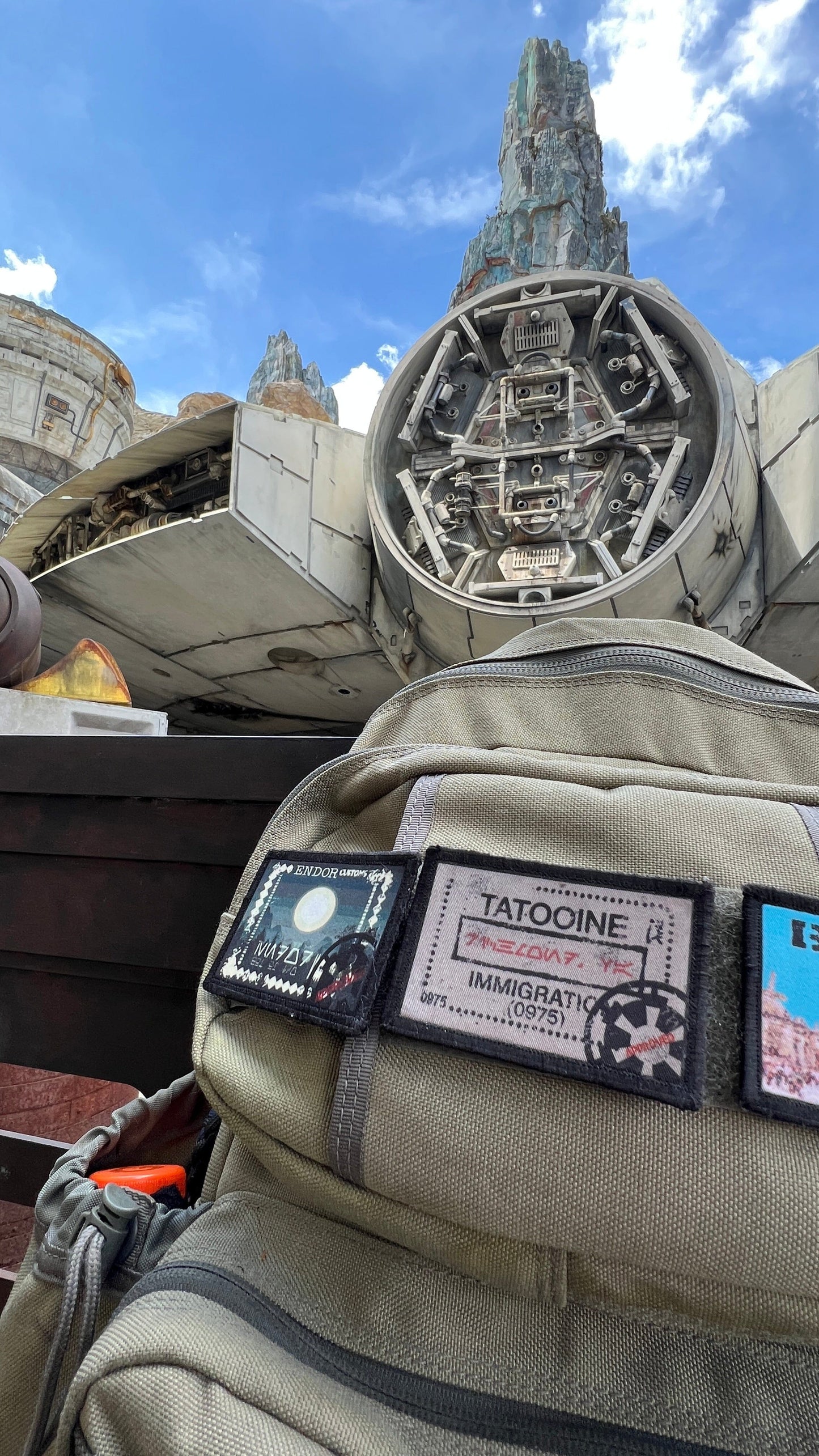 Star Wars Endor Passport Stamp Morale Patch Morale Patches Redheaded T Shirts