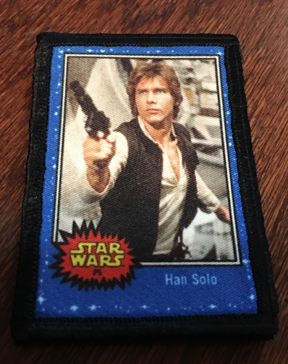 Star Wars Han Solo Trading Card Morale Patch Morale Patches Redheaded T Shirts