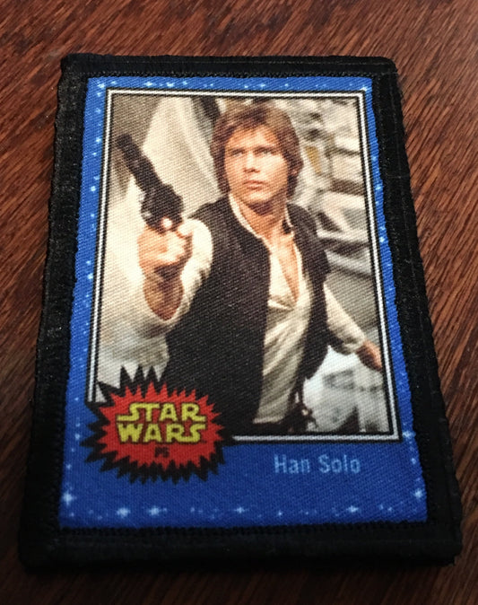 Star Wars Han Solo Trading Card Morale Patch Morale Patches Redheaded T Shirts 