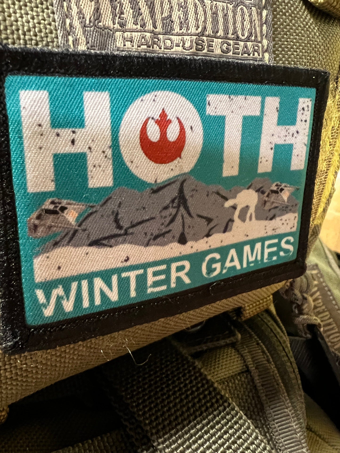Star Wars Hoth Winter Games Morale Patch Morale Patches Redheaded T Shirts