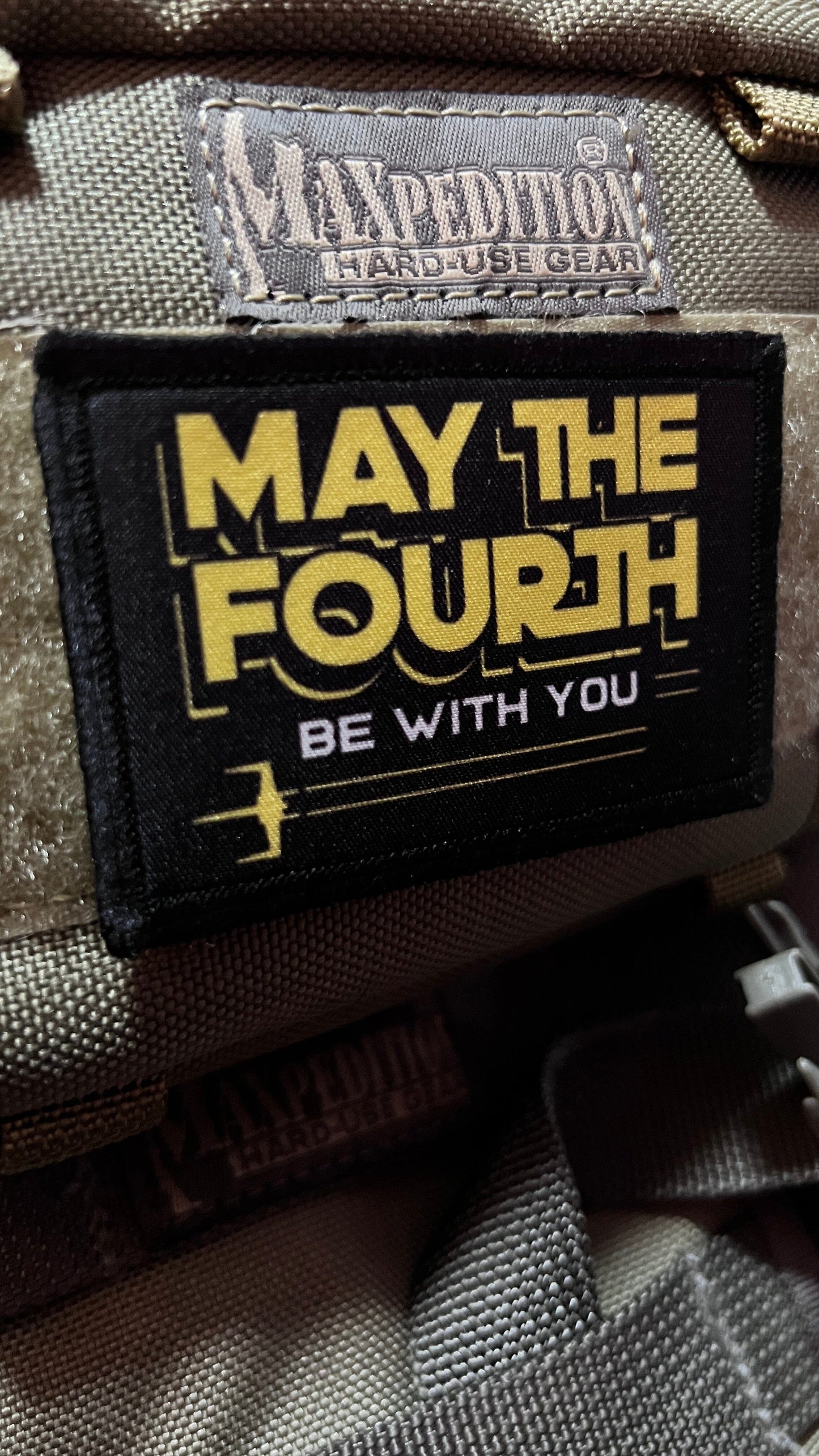 Star Wars May the 4th Be With You Morale Patch Morale Patches Redheaded T Shirts