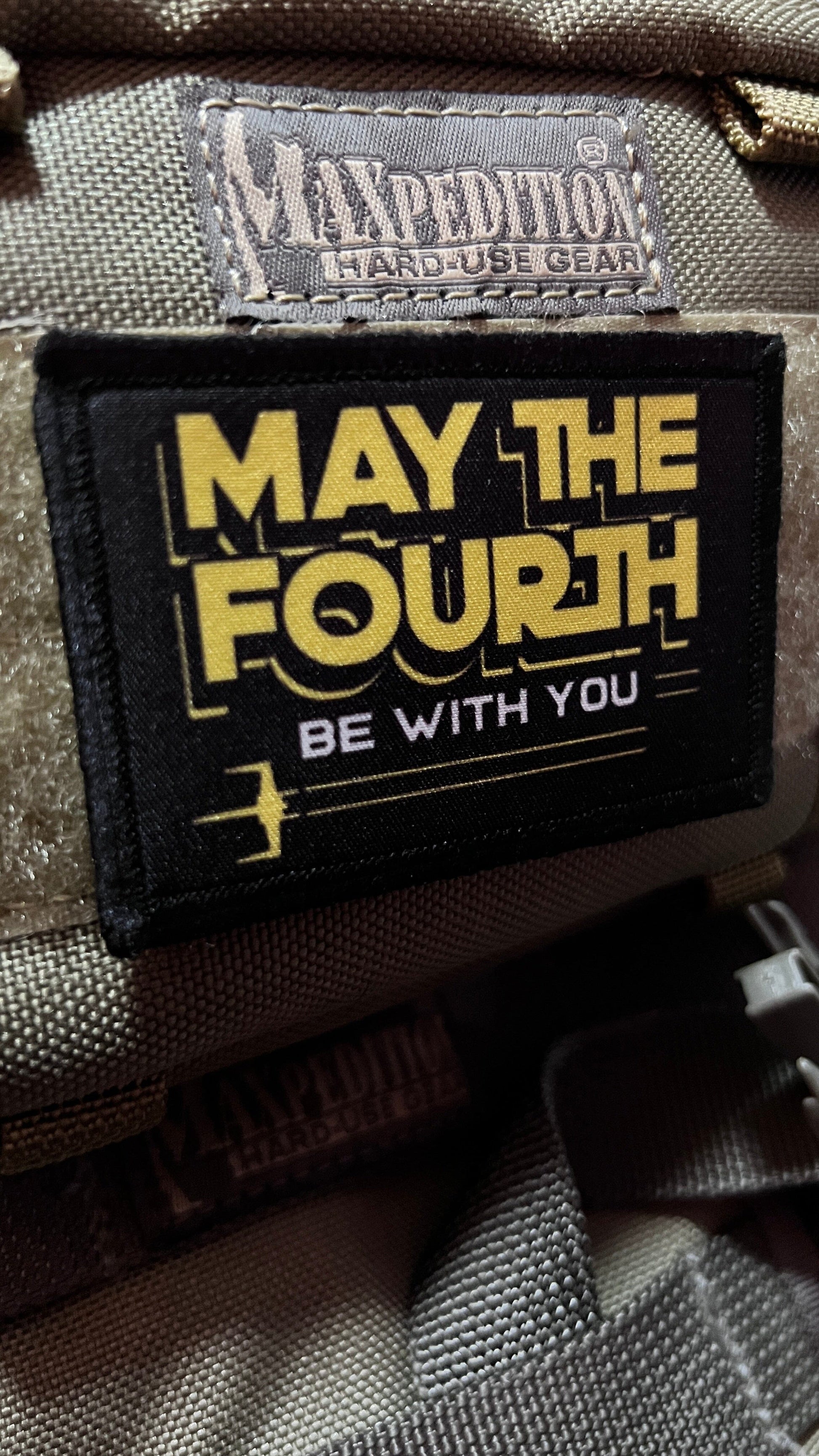 Star Wars May the 4th Be With You Morale Patch Morale Patches Redheaded T Shirts