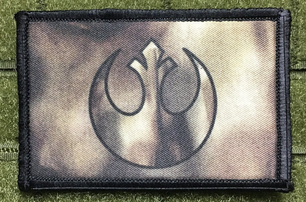 Star Wars Rebel Alliance Camo Morale Patch Morale Patches Redheaded T Shirts