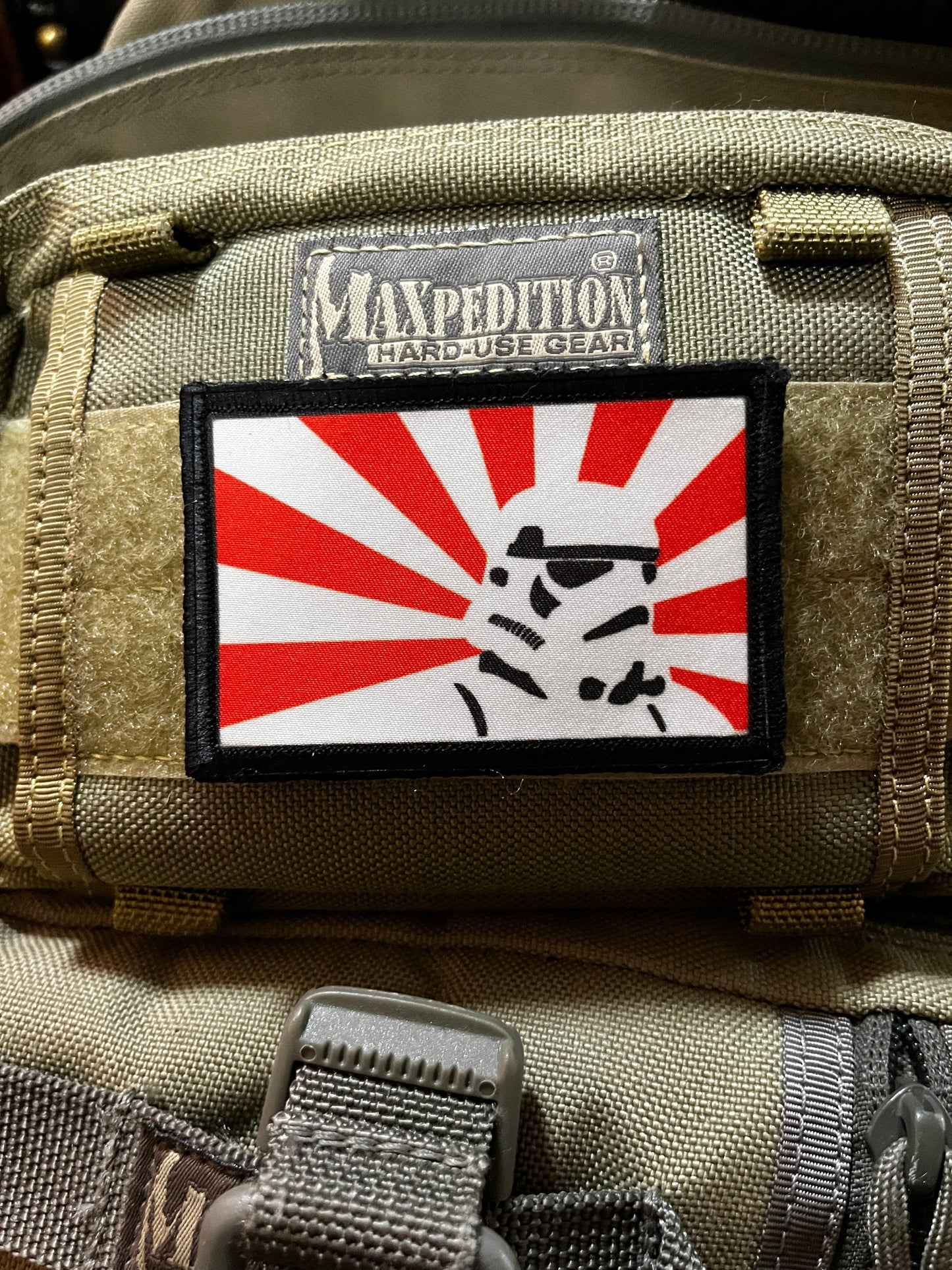 Star Wars Rising Sun Stormtrooper Morale Patch Morale Patches Redheaded T Shirts