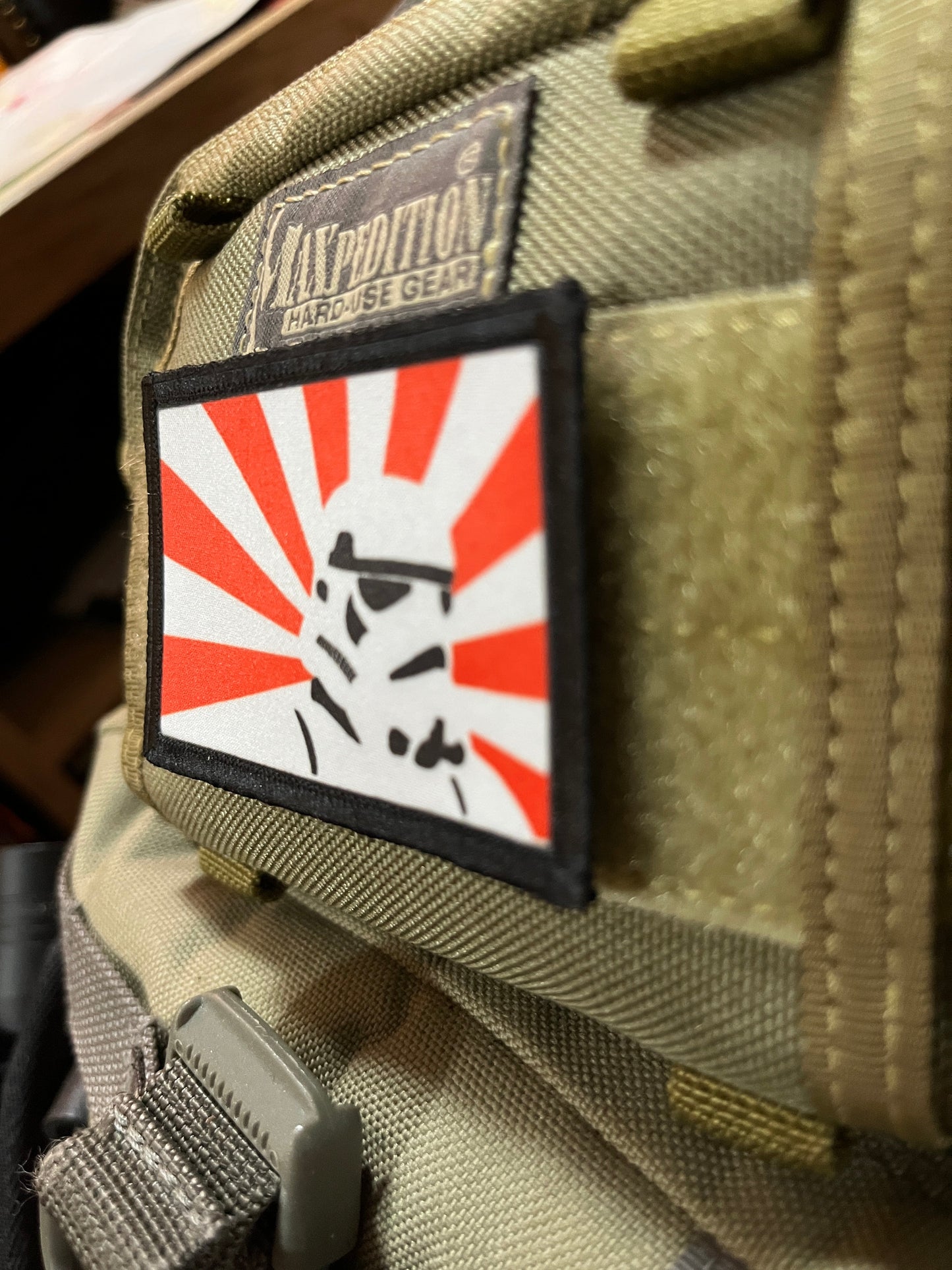 Star Wars Rising Sun Stormtrooper Morale Patch Morale Patches Redheaded T Shirts