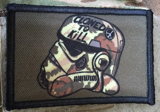Star Wars Stormtrooper Cloned To Kill Morale Patch Morale Patches Redheaded T Shirts