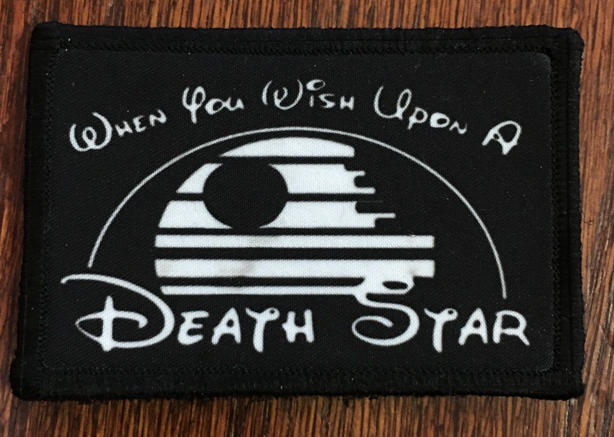 Star Wars When You Wish Upon A Death Star Morale Patch Morale Patches Redheaded T Shirts