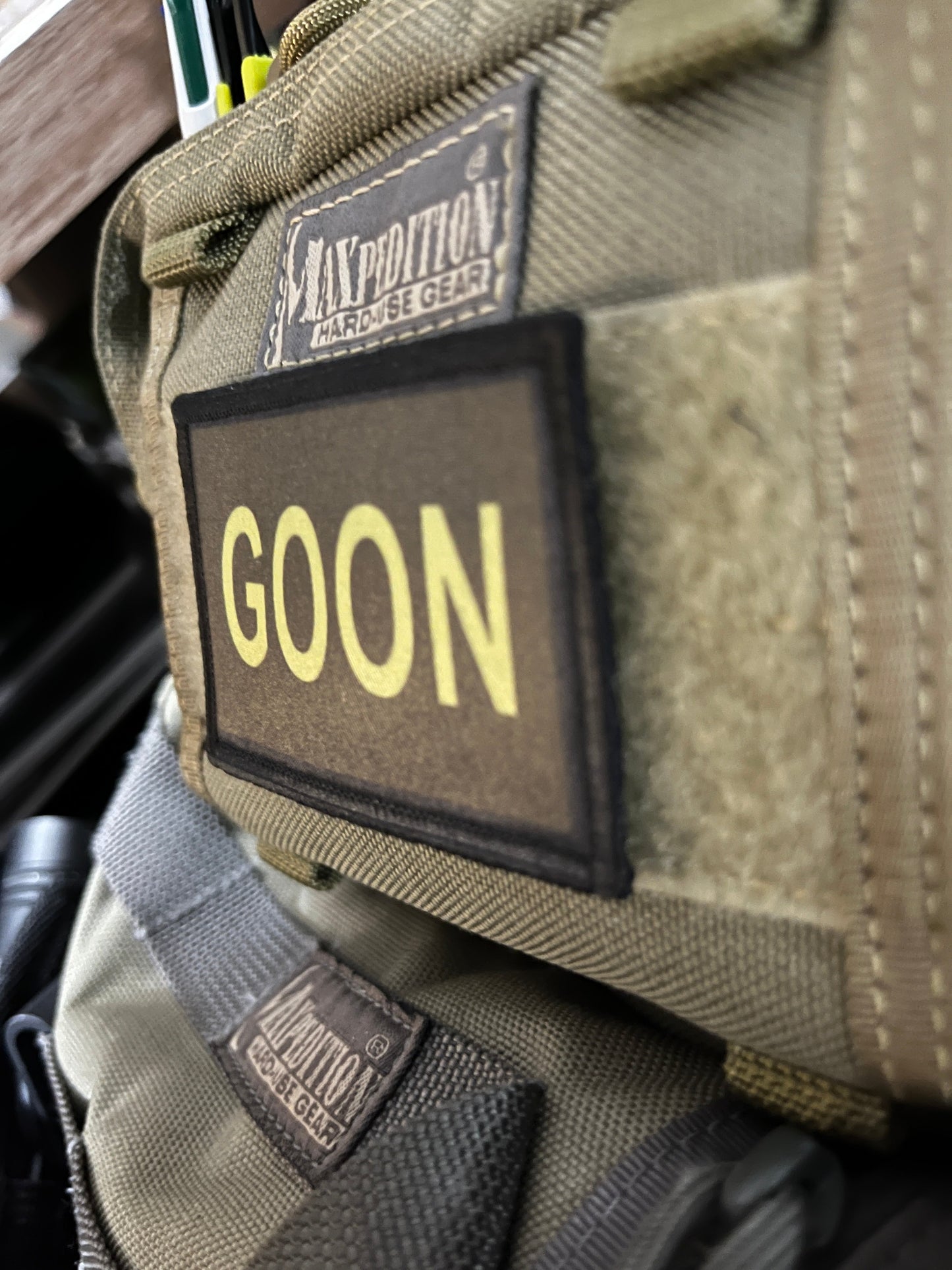 Subdued Goon Morale Patch Morale Patches Redheaded T Shirts