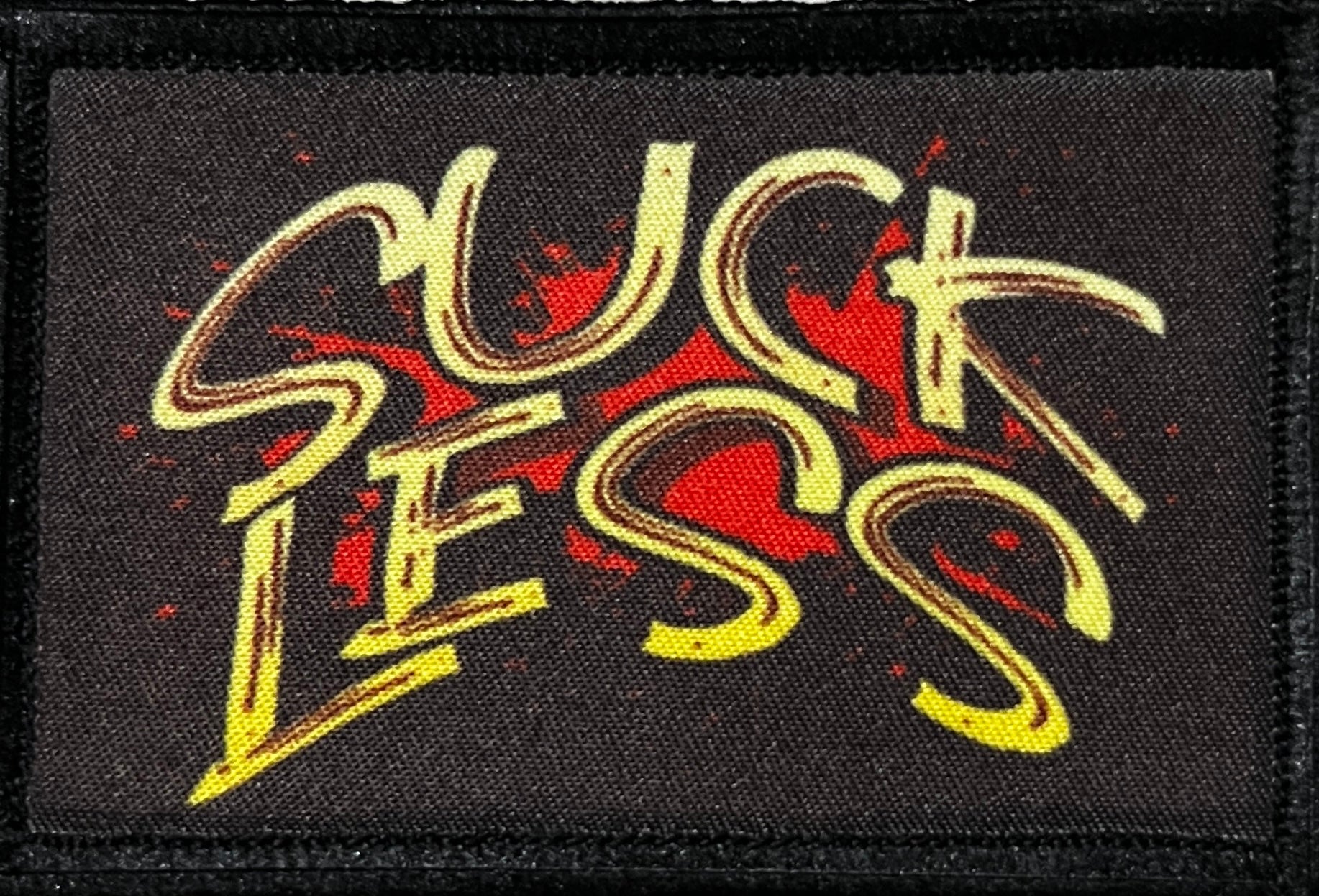 Suck Less Morale Patch Morale Patches Redheaded T Shirts