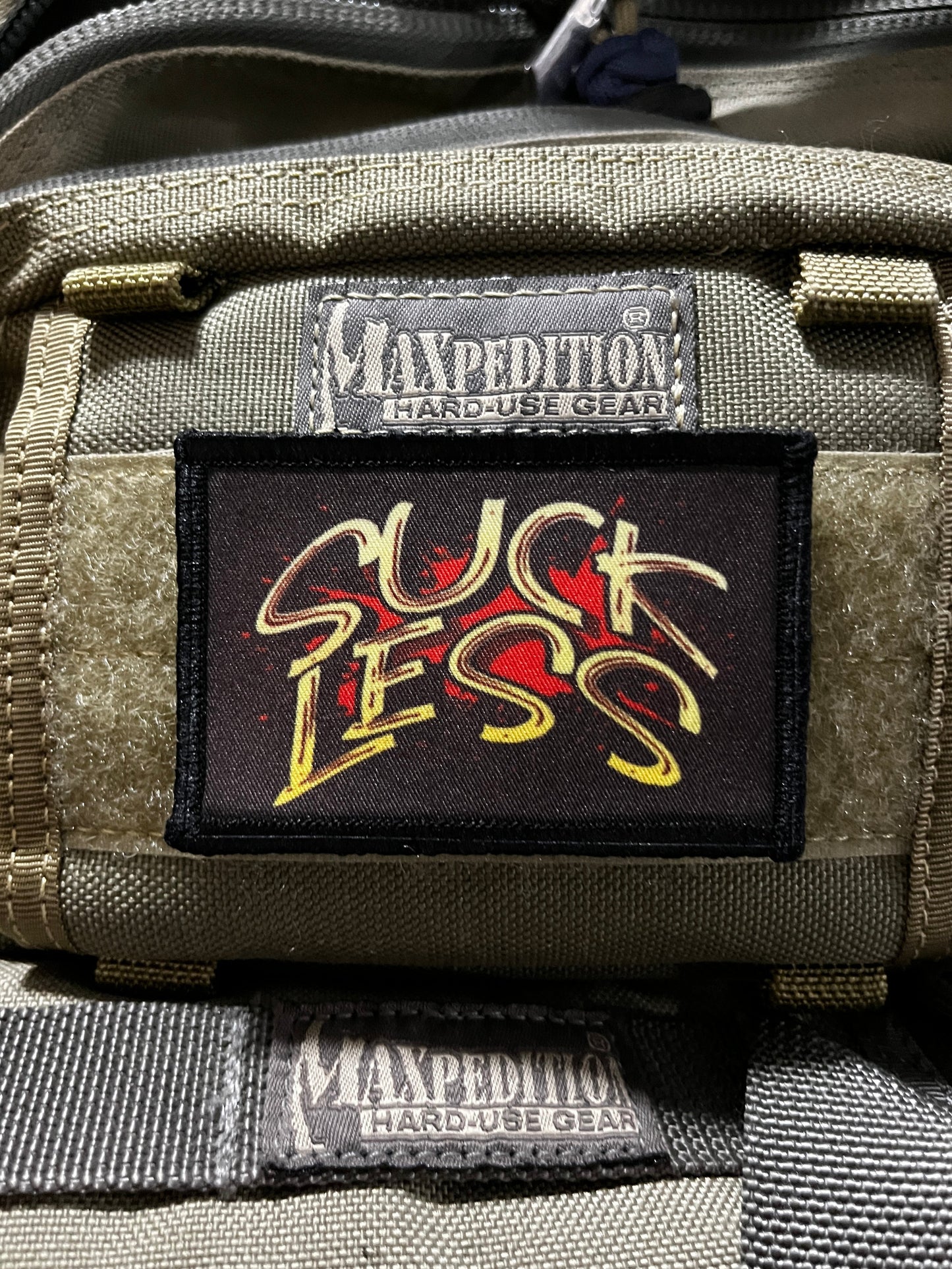 Suck Less Morale Patch Morale Patches Redheaded T Shirts