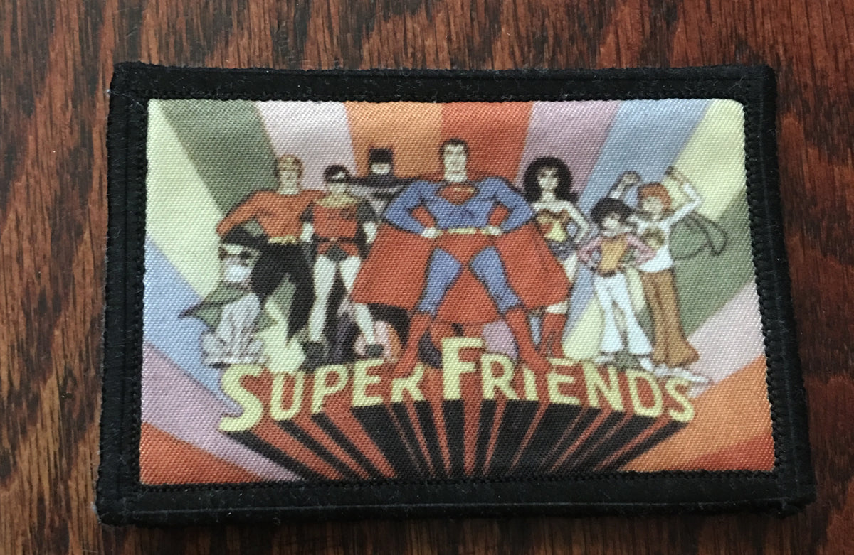 SuperFriends Morale Patch Morale Patches Redheaded T Shirts