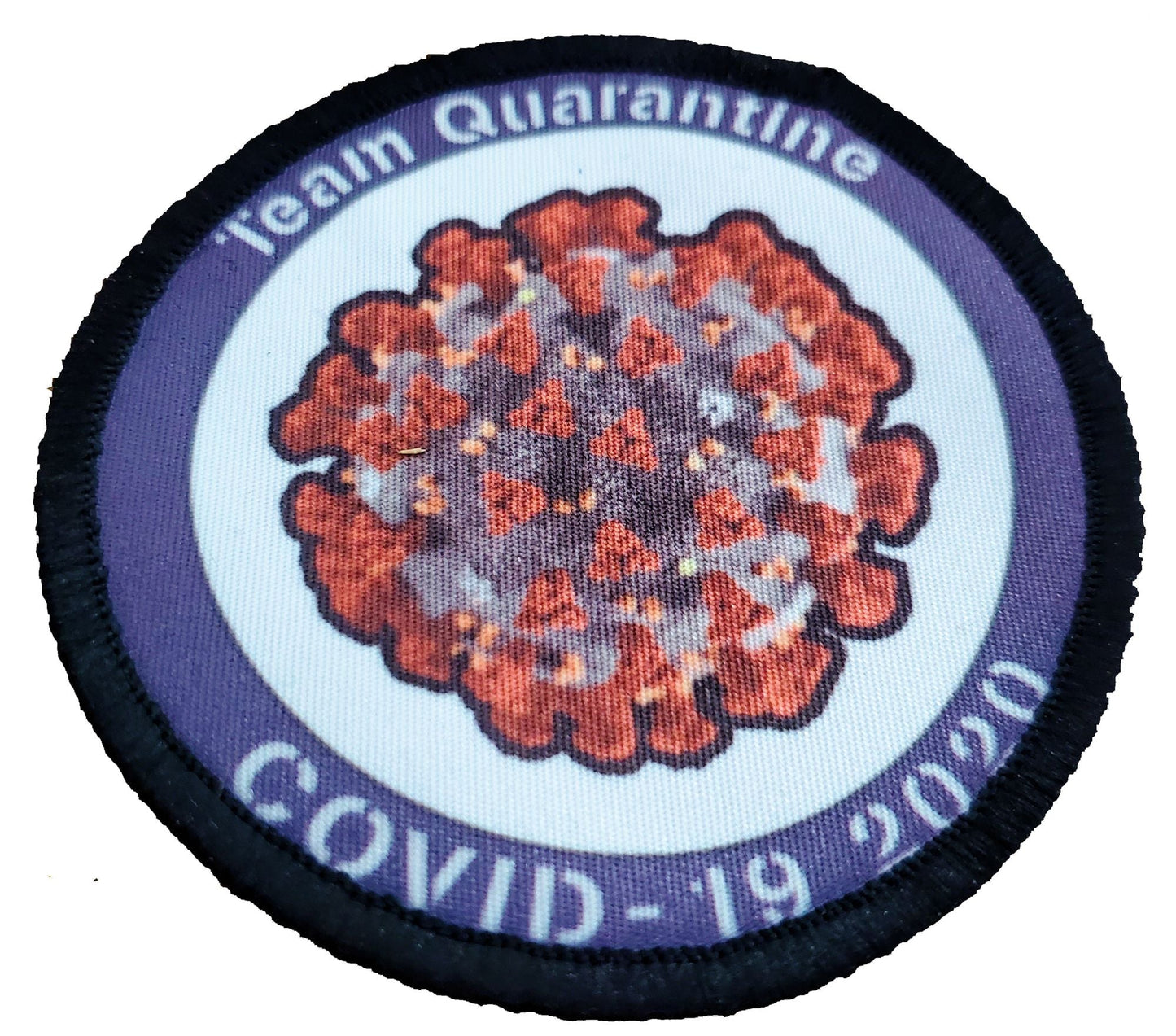 Team Quarantine Covid-19 2020 Velcro Morale Patch Morale Patches Redheaded T Shirts