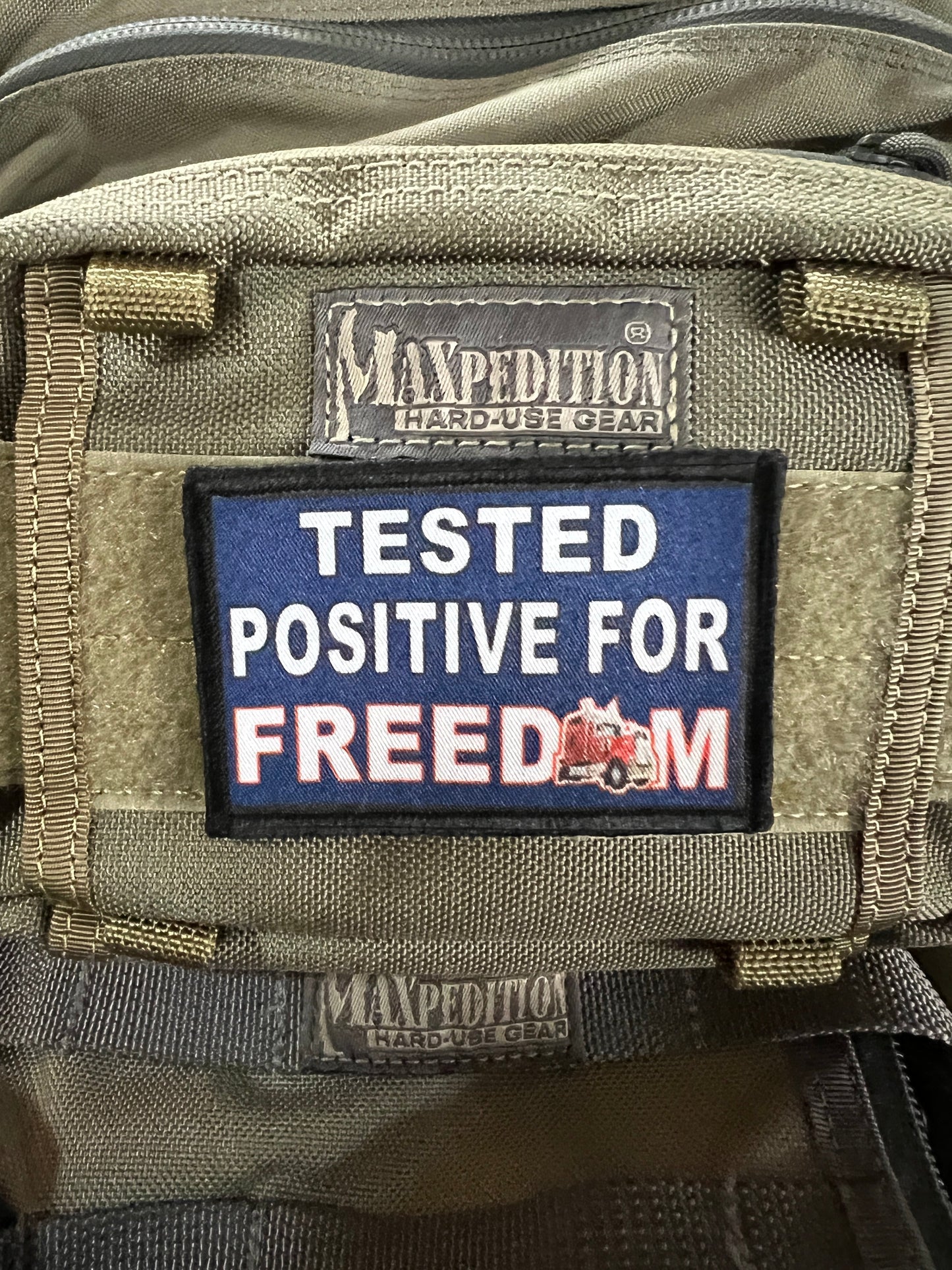 Tested Positive For Freedom Morale Patch Morale Patches Redheaded T Shirts