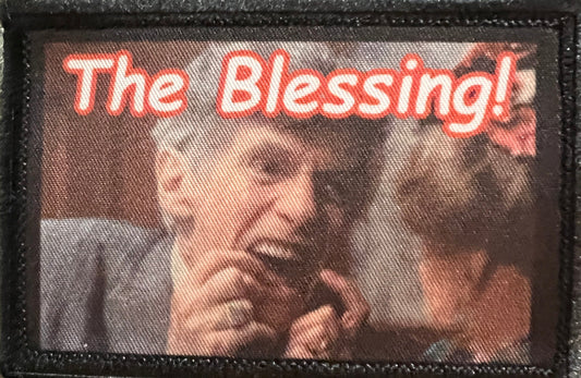 The Blessing Uncle Lewis Christmas Vacation Morale Patch Morale Patches Redheaded T Shirts