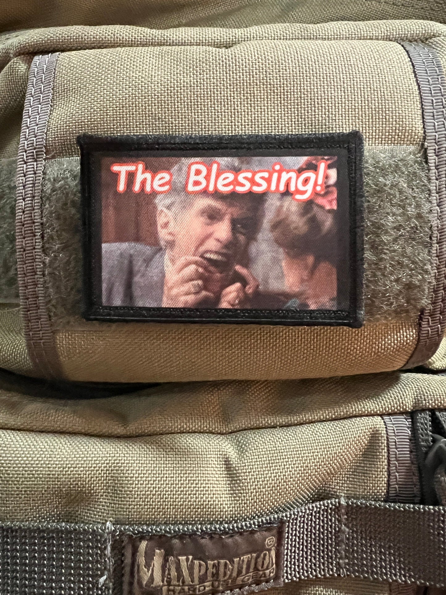 The Blessing Uncle Lewis Christmas Vacation Morale Patch Morale Patches Redheaded T Shirts