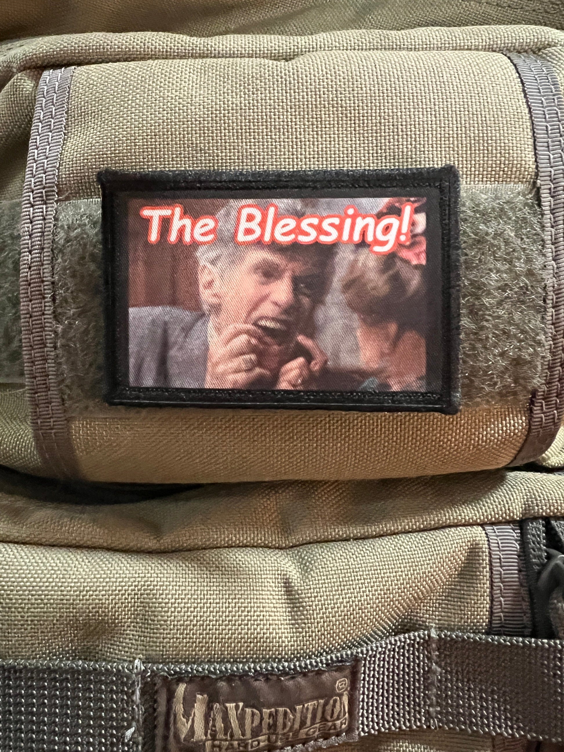 The Blessing Uncle Lewis Christmas Vacation Morale Patch Morale Patches Redheaded T Shirts