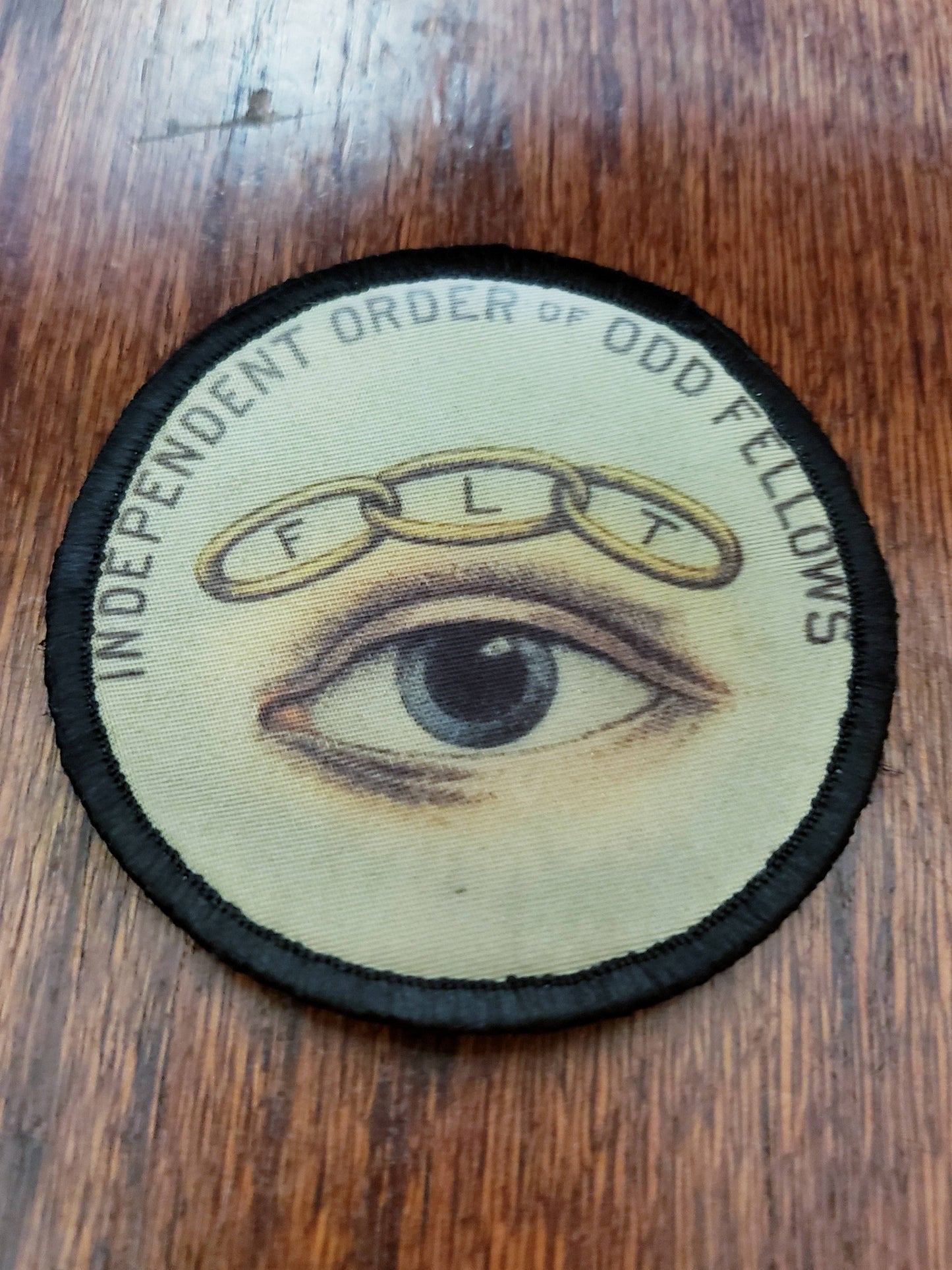 The Independent Order of Odd Fellows 3" Round Morale Patch Morale Patches Redheaded T Shirts