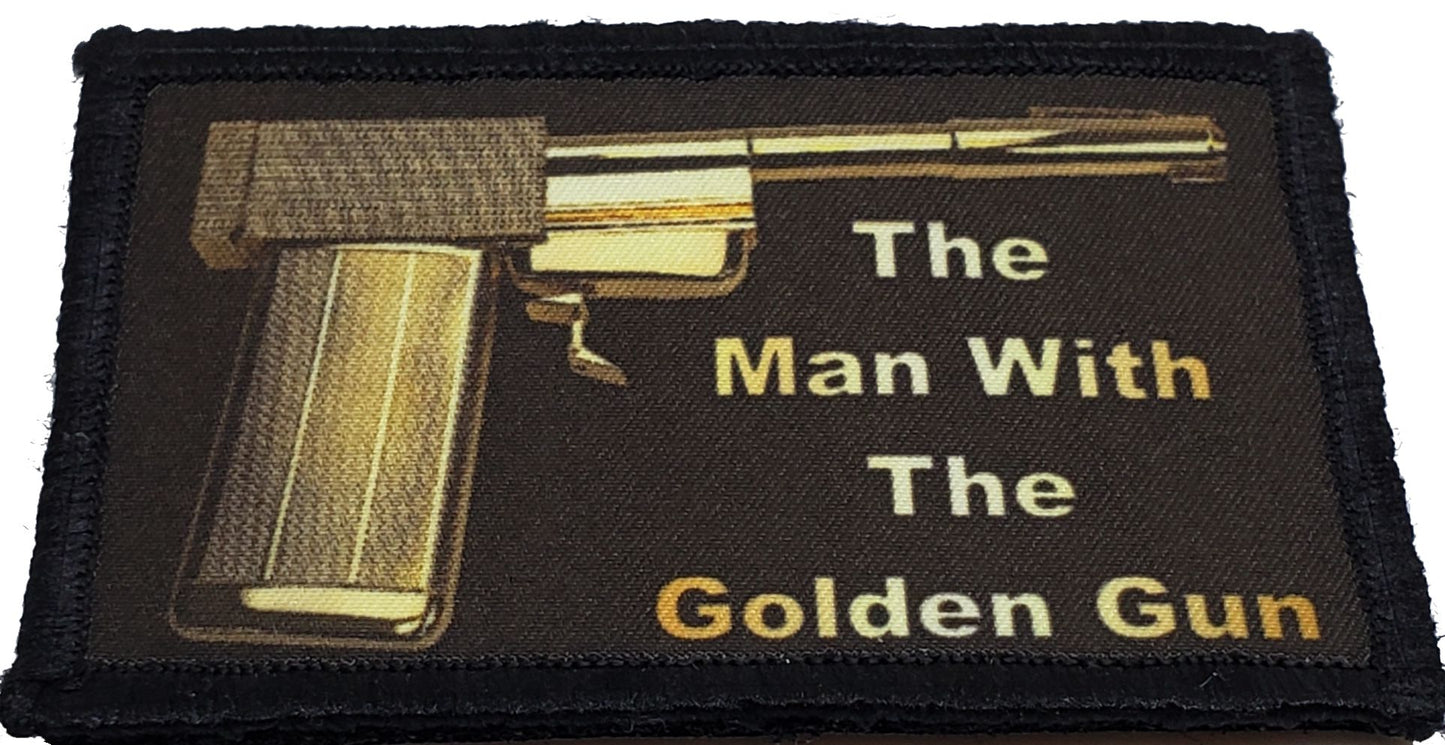 The Man with the Golden Gun James Bond Morale Patch Morale Patches Redheaded T Shirts